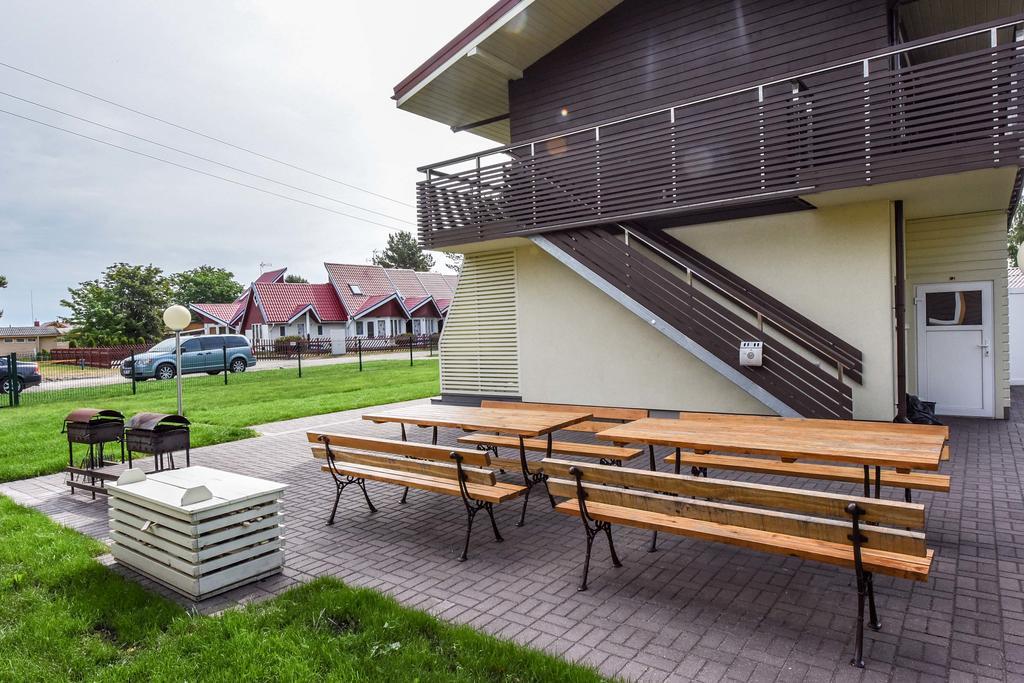 Apartamentai Trys Pusys Šventoji Zewnętrze zdjęcie
